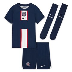 Sportinis kostiumas berniukams Nike PSG 2022/23 Home Little Kids DJ7897-411, mėlynas kaina ir informacija | Komplektai berniukams | pigu.lt