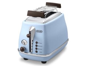 Тостер DeLonghi CTOV 2103.AZ 900 W цена и информация | Тостеры | pigu.lt