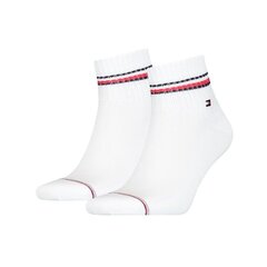Tommy Hilfiger kojinės vyrams, baltos, 2 poros kaina ir informacija | Vyriškos kojinės | pigu.lt