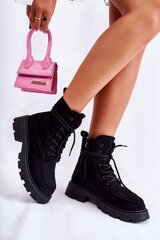 Aulinukai moterims PS1 Black Vanita 2140121, juodi kaina ir informacija | Aulinukai, ilgaauliai batai moterims | pigu.lt