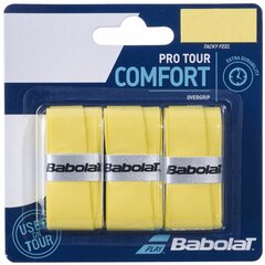 Stalo teniso reikmenys Babolat Pro Tour Comfort, geltonos kaina ir informacija | Stalo teniso raketės, dėklai ir rinkiniai | pigu.lt