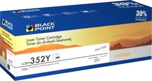 Toner cartridge Black Point LCBPH352Y | yellow | 1350 pp. | HP CF352A kaina ir informacija | Kasetės lazeriniams spausdintuvams | pigu.lt