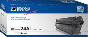 Тонер Black Point LBPPH24A | Black | 4100 с. | HP Q2624A цена и информация | Картриджи для лазерных принтеров | pigu.lt