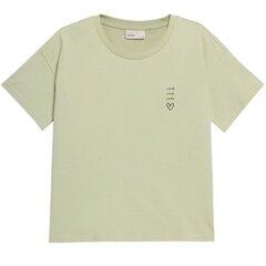 Marškinėliai moterims Outhorn Hol22Tsd60642S, žali цена и информация | Женские футболки | pigu.lt