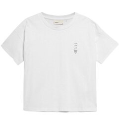 Marškinėliai moterims Outhorn HOL22TSD60610S, balti цена и информация | Женские футболки | pigu.lt
