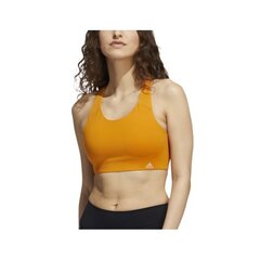 Sportinė liemenėlė moterims Adidas Ultimate Bra W GU7096, geltona цена и информация | Бюстгальтеры | pigu.lt