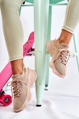 Sportiniai batai moterims Dalmiro 20528-21, smėlio spalvos kaina ir informacija | Sportiniai bateliai, kedai moterims | pigu.lt
