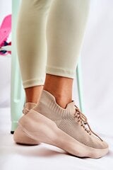 Sportiniai batai moterims Dalmiro 20528-21, smėlio spalvos kaina ir informacija | Sportiniai bateliai, kedai moterims | pigu.lt