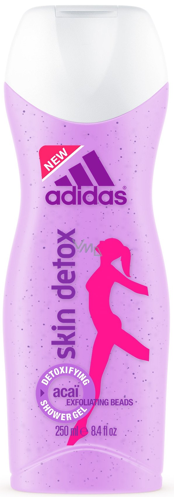 Dušo želė Adidas Skin Detox moterims 250 ml