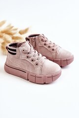 Sportiniai batai mergaitėms PA1 19584-98, rožiniai цена и информация | Детская спортивная обувь | pigu.lt
