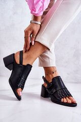 Laisvalaikio batai moterims La.Fi, juodi kaina ir informacija | Basutės moterims | pigu.lt