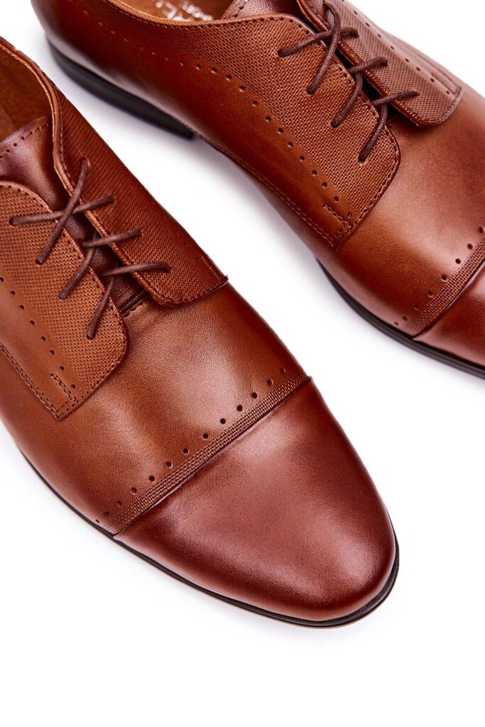 Klasikiniai batai vyrams Bednarek 723 17985-P, rudi kaina ir informacija | Vyriški batai | pigu.lt