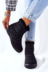 Aulinukai moterims PE1 Black Meziss 1679421, juodi kaina ir informacija | Aulinukai, ilgaauliai batai moterims | pigu.lt