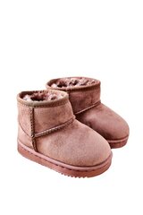 Žieminiai batai mergaitėms FR1 16760-98, rudi kaina ir informacija | Žieminiai batai vaikams | pigu.lt