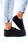 Laisvalaikio batai moterims Cross Jeans II2R4003C, juodi kaina ir informacija | Sportiniai bateliai, kedai moterims | pigu.lt