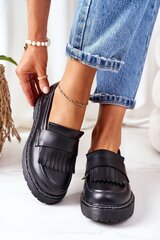 Bateliai moterims Big Star Shoes 16213-21, juodi цена и информация | Женские туфли | pigu.lt