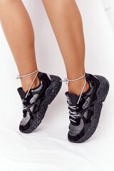 Laisvalaikio batai moterims Big Star HH274325, juodi kaina ir informacija | Sportiniai bateliai, kedai moterims | pigu.lt
