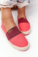 Espadrilės moterims Big Star Shoes 14640-21, raudonos цена и информация | Женские туфли | pigu.lt