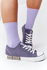 Laisvalaikio batai moterims Big Star, violetiniai kaina ir informacija | Bateliai moterims | pigu.lt