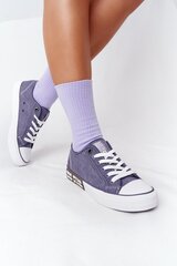 Laisvalaikio batai moterims Big Star, violetiniai kaina ir informacija | Bateliai moterims | pigu.lt