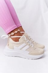 Sportiniai batai moterims PS1 1433321, smėlio spalvos цена и информация | Спортивная обувь, кроссовки для женщин | pigu.lt