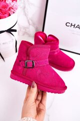 Žieminiai batai mergaitėms PA1 13214-72, rožiniai kaina ir informacija | Žieminiai batai vaikams | pigu.lt