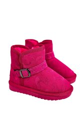 Žieminiai batai mergaitėms PA1 13214-72, rožiniai kaina ir informacija | Žieminiai batai vaikams | pigu.lt