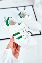 Sportiniai batai vaikams Big Star Shoes GG374019, balti цена и информация | Детская спортивная обувь | pigu.lt