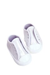 Sportiniai bateliai mergaitėms Pa1 11718-7, balti kaina ir informacija | Sportiniai batai vaikams | pigu.lt