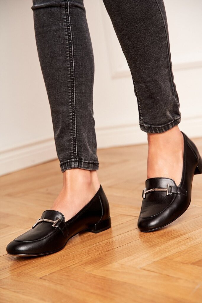 Laisvalaikio batai moterims Laura Messi, juodi цена и информация | Aulinukai, ilgaauliai batai moterims | pigu.lt