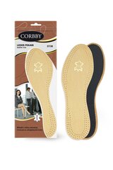 Corbby vidpadžiai pagaminti iš natūralios odos, 35-46 dydžiai цена и информация | Средства для ухода за одеждой и обувью | pigu.lt