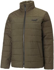 Мужская куртка Puma Ess+ Padded Jacket Khaki 849349 62 849349 62/S цена и информация | Мужские куртки | pigu.lt