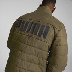 Мужская куртка Puma Ess+ Padded Jacket Khaki 849349 62 849349 62/S цена и информация | Мужские куртки | pigu.lt