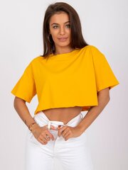 Marškinėliai moterims Basic Feel Good 2016103131501, oranžiniai kaina ir informacija | Marškinėliai moterims | pigu.lt
