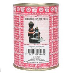 Atvirkštinio smilkymo kūginiai smilkalai Rose Goloka, 24 vnt. kaina ir informacija | Namų kvapai | pigu.lt