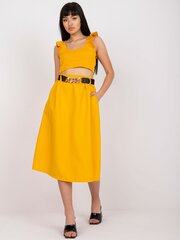Sijonas moterims Italy Moda 640927, geltonas kaina ir informacija | Sijonai | pigu.lt