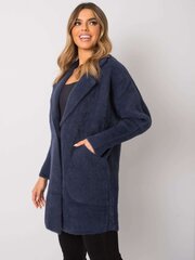 Paltas moterims New, mėlynas kaina ir informacija | Paltai moterims | pigu.lt