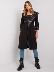 Paltas moterims Italy Moda 622949, juodas цена и информация | Женские пальто | pigu.lt