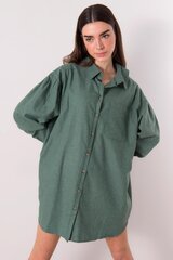 Marškiniai moterims By Sally 8682502213083, žali kaina ir informacija | Palaidinės, marškiniai moterims | pigu.lt