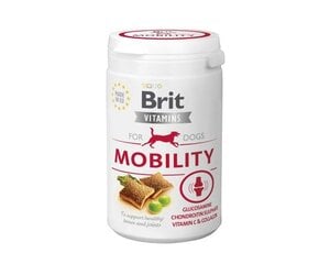 Brit Vitamins Mobility papildomas maistas šunims su vitaminais, 150 g kaina ir informacija | Vitaminai, papildai, antiparazitinės priemonės šunims | pigu.lt