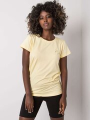 Marškinėliai moterims For Fitness 2016102969273, geltoni kaina ir informacija | Marškinėliai moterims | pigu.lt
