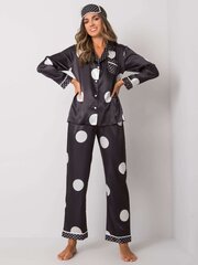 Pižamos komplektas moterims Xsapienza BRKMPL5629, juodas цена и информация | Женские пижамы, ночнушки | pigu.lt