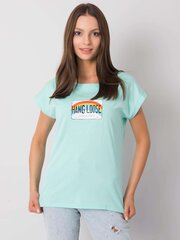 Marškinėliai moterims Fancy FA-TS-7137.29P, mėlyni kaina ir informacija | Marškinėliai moterims | pigu.lt