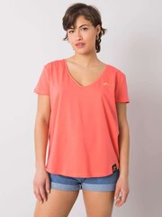 Marškinėliai moterims For Fitness 2016102916772, oranžiniai kaina ir informacija | Marškinėliai moterims | pigu.lt