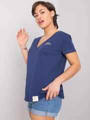 Marškinėliai moterims For Fitness 2016102916666, mėlyni kaina ir informacija | Marškinėliai moterims | pigu.lt
