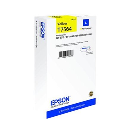 EPSON WF-8xxx Series Ink Cartridge L Yellow kaina ir informacija | Kasetės rašaliniams spausdintuvams | pigu.lt