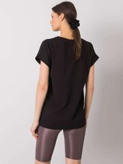 Marškinėliai moterims Fancy, juodi kaina ir informacija | Marškinėliai moterims | pigu.lt