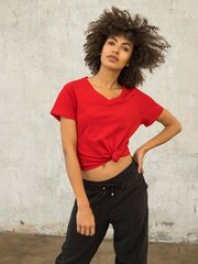 Marškinėliai moterims Rv-Ts 5229.34p 2016102504511, raudoni цена и информация | Женские футболки | pigu.lt