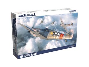 Eduard - Bf-109G-6/ AS Weekend Edition, 1/48, 84169 цена и информация | Конструкторы и кубики | pigu.lt