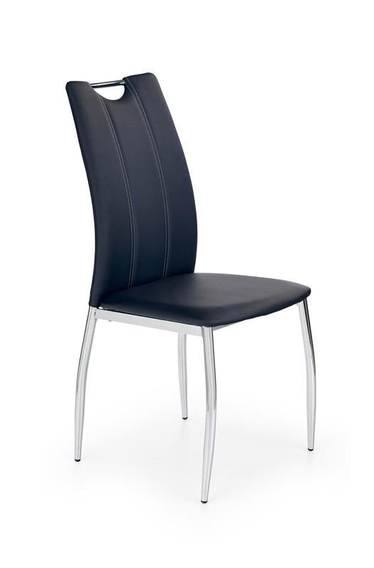 4-ių kėdžių komplektas Halmar K187, juodas kaina ir informacija | Virtuvės ir valgomojo kėdės | pigu.lt